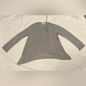 Tucker + Tate Heather Gray Long Sleeve Top